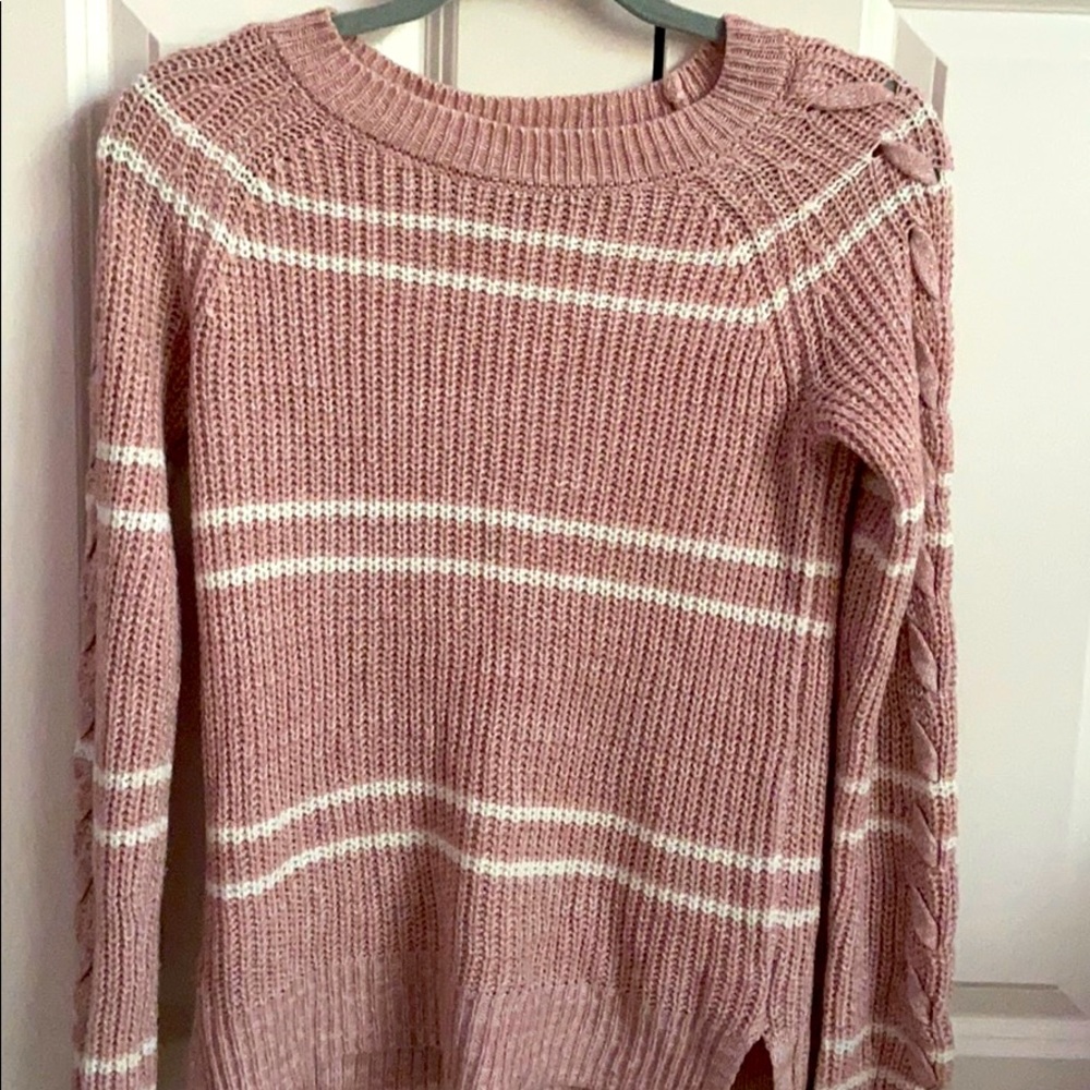Pink sweater